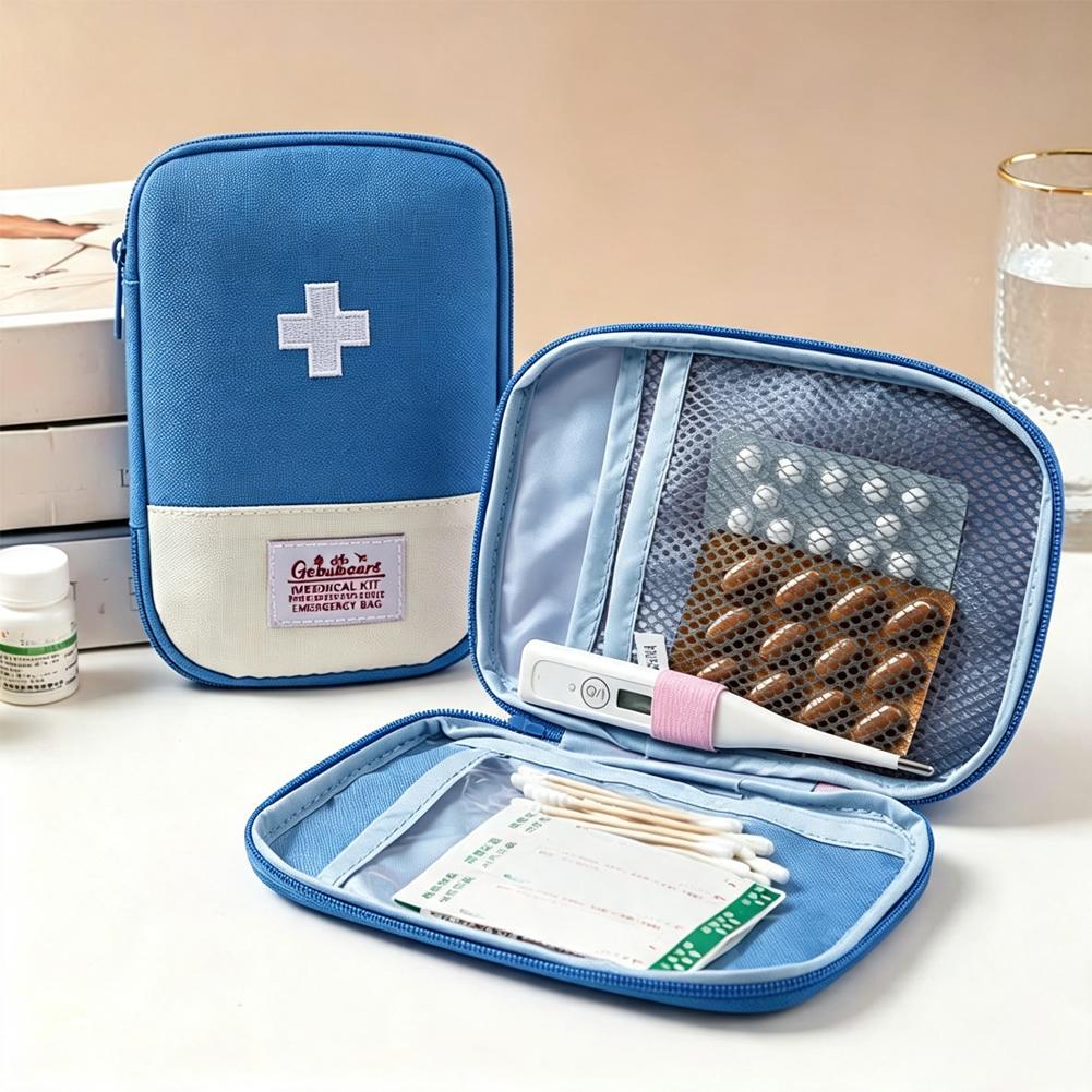 Car Organizer - Große Kapazität Tragbare Erste-Hilfe-Tasche Notfall-Medizin-Aufbewahrungsorganizer für
