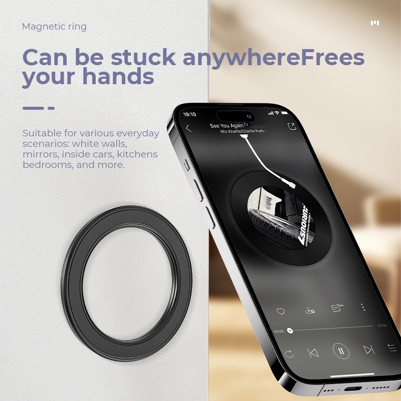 Car Phone Holder - Für Magsafe Starke Magnetische Ring Telefon