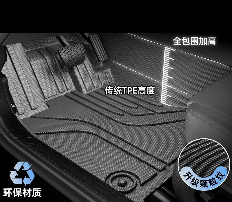 Vollständig umschließende TPE- – Car Floor Mat Bewertung und Preis