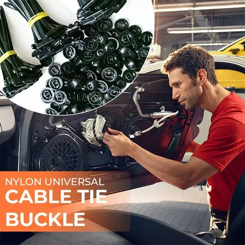 5-200 Stück Nylon-Kabelbinder  – Car Cable Organizer Bewertung und Preis