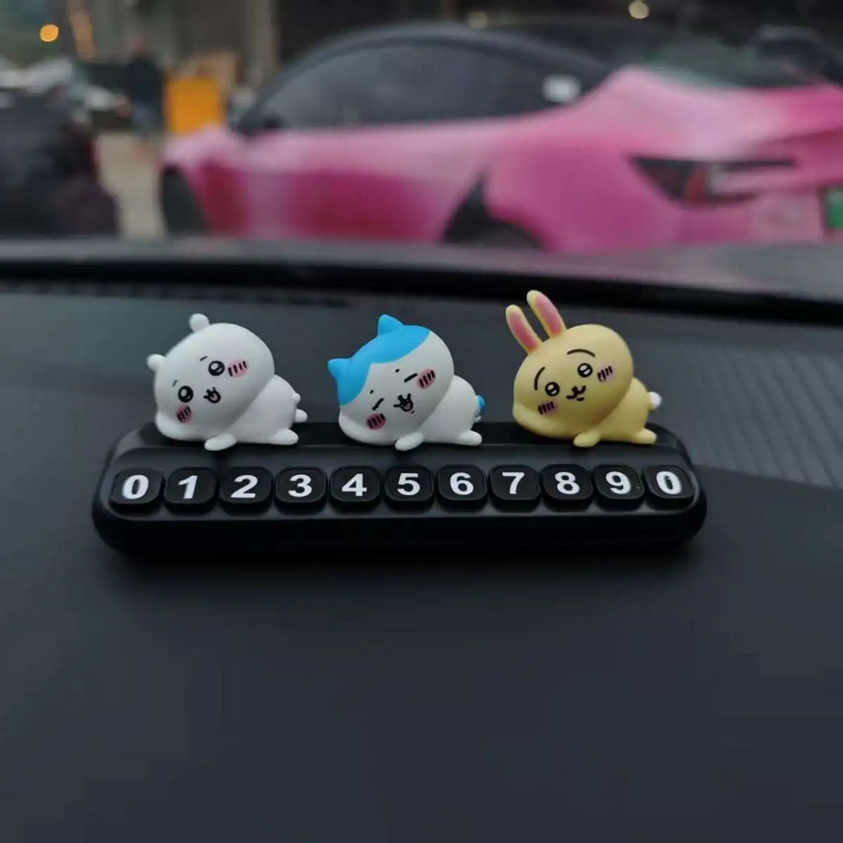 Chiikawa Temporäre Parknummer- – Car Accessories Japanese Bewertung und Preis