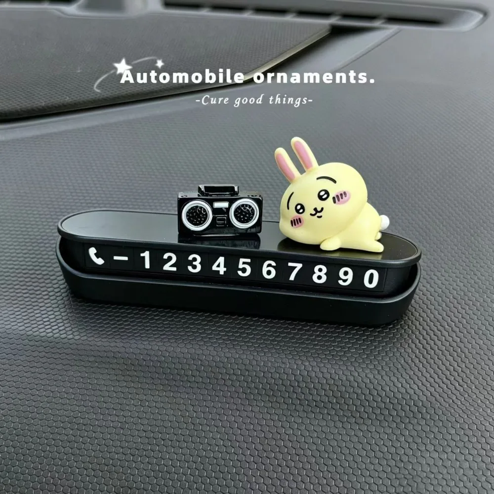 Chiikawa Temporäre Parknummer- – Car Accessories Japanese Bewertung und Preis