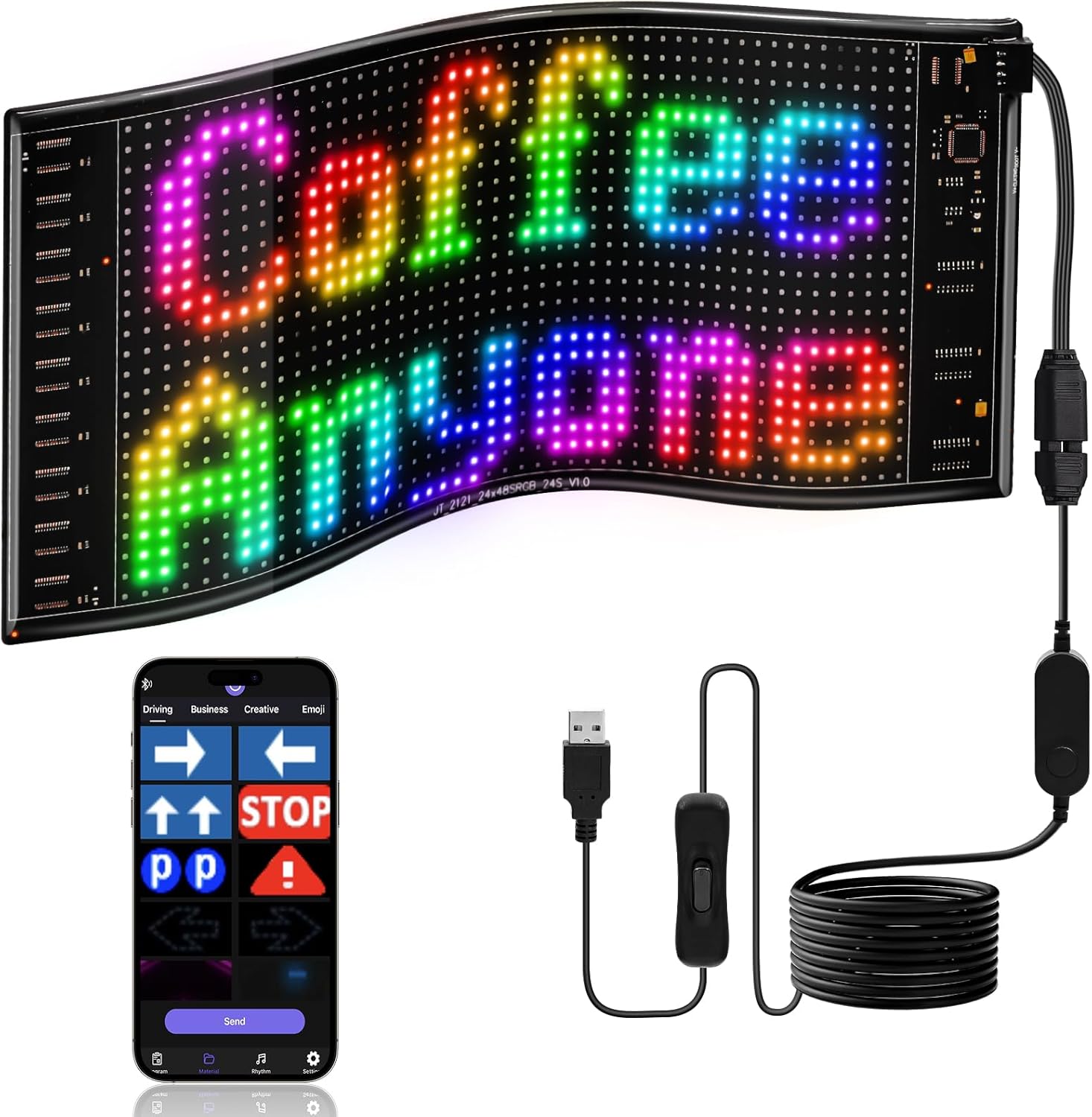 LED DIY Matrix Pixel Panel Led – Car Led Light Bewertung und Preis