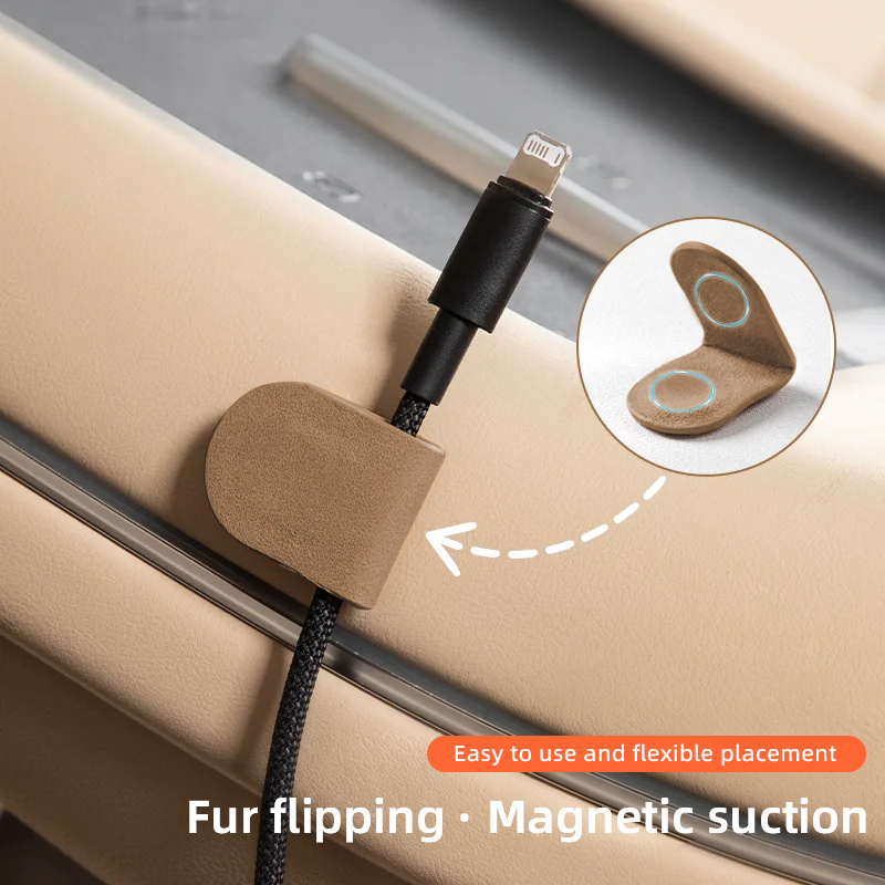 1/2/4 Stück magnetischer Kabel – Car Cable Organizer Bewertung und Preis