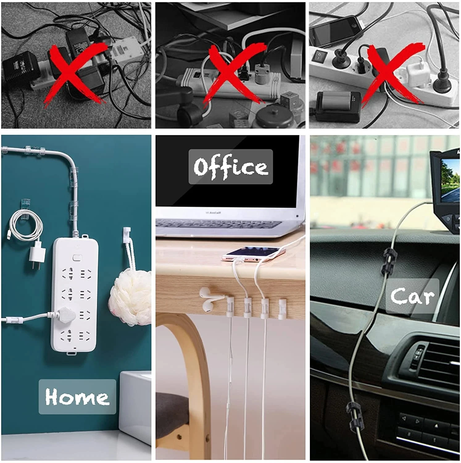 Kabelklemmen-Organizer, Kabelh – Car Organizer Bewertung und Preis